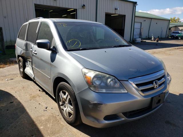 HONDA ODYSSEY EX 2007 with VIN 5FNRL38637B006721 - Photo from auction