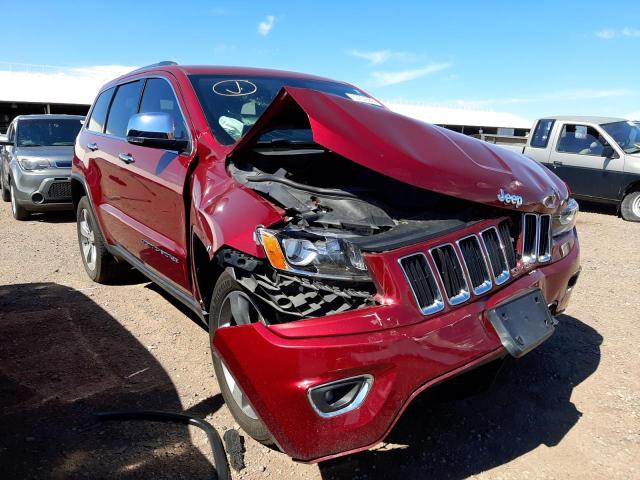 JEEP GRAND CHER 2014 with VIN 1C4RJFBG2EC112595 - Photo from auction