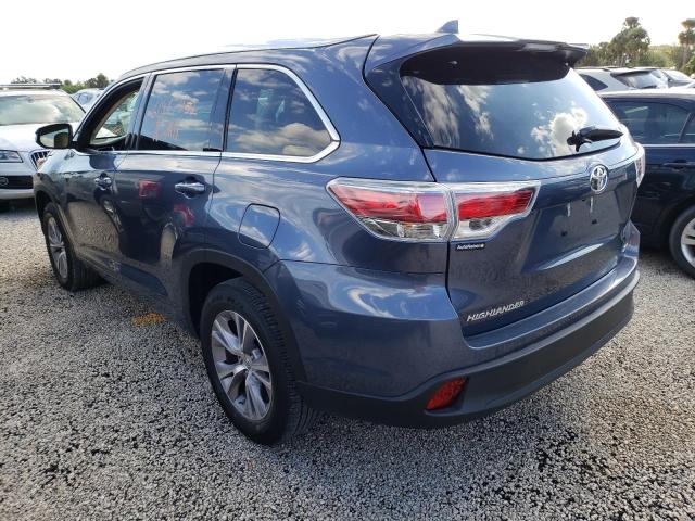 Photo 3 from auction – 2015 TOYOTA HIGHLANDER with VIN 5TDKKRFH5FS113078