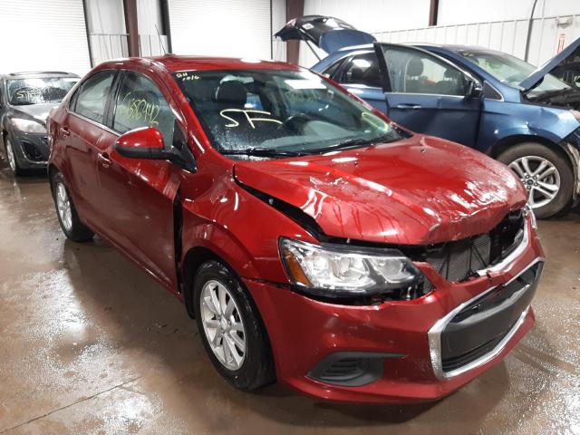 CHEVROLET SONIC LT 2017 with VIN 1G1JD5SG0H4124900 - Photo from auction