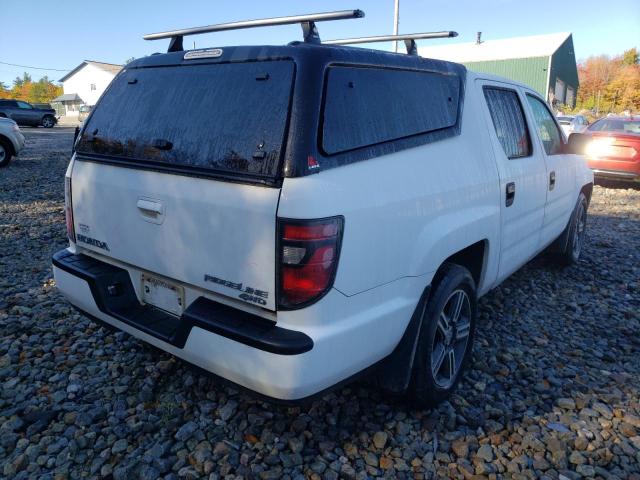 Photo 4 from auction – 2013 HONDA RIDGELINE with VIN 5FPYK1F73DB002072