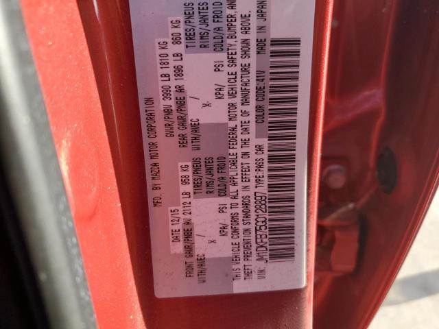 Photo 10 from auction – 2016 MAZDA CX-3 SPORT with VIN JM1DKFB75G0128897