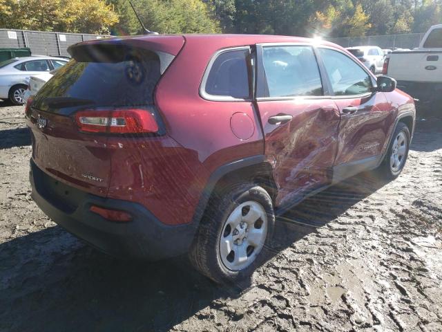 Photo 4 from auction – 2016 JEEP CHEROKEE S with VIN 1C4PJLAB3GW217322
