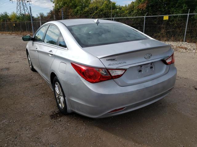 Photo 3 from auction – 2013 HYUNDAI SONATA GLS with VIN 5NPEB4AC0DH596557