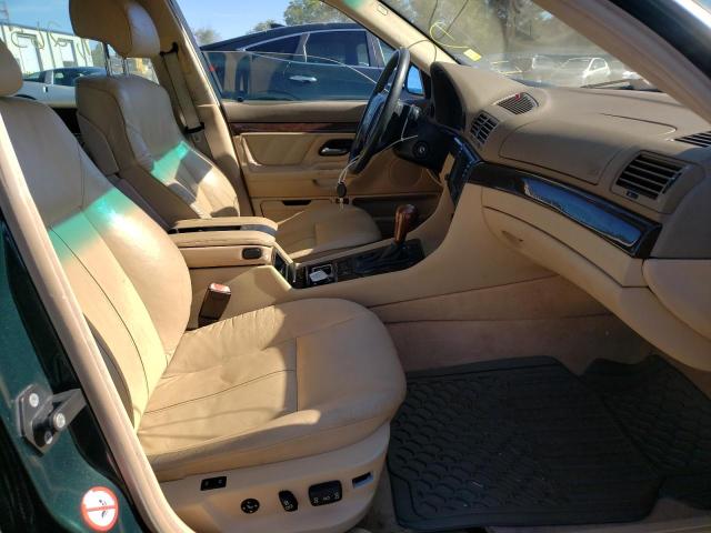 Photo 5 from auction – 2001 BMW 740 IL with VIN WBAGH83481DP30394