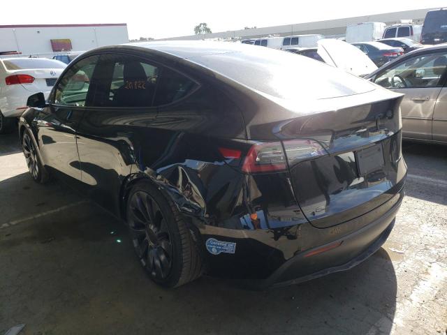 Photo 3 from auction – 2021 TESLA MODEL Y with VIN 5YJYGAEE8MF159655