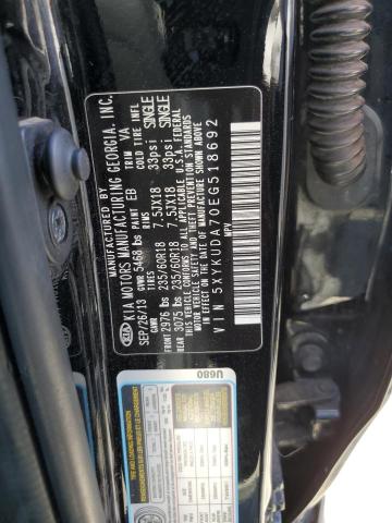 Photo 10 from auction – 2014 KIA SORENTO EX with VIN 5XYKUDA70EG518692