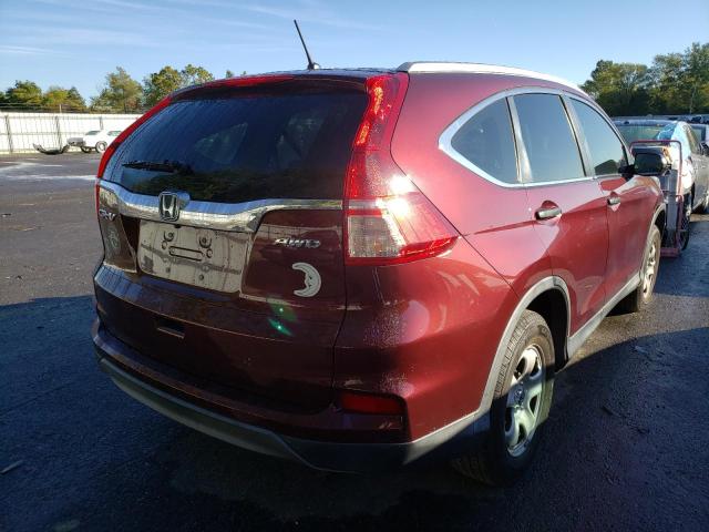 Photo 4 from auction – 2015 HONDA CR-V LX with VIN 5J6RM4H33FL039149
