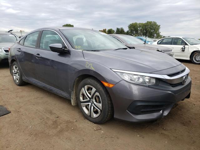 HONDA CIVIC LX 2017 with VIN 19XFC2F58HE222076 - Photo from auction