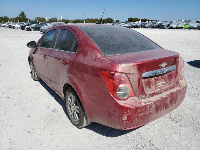 CHEVROLET SONIC LT 2013 with VIN 1G1JC5SH2D4129165 - Photo from auction