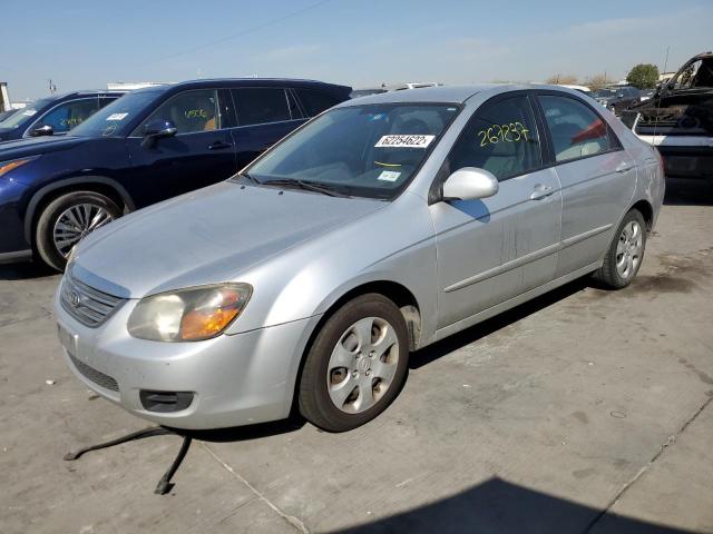 KIA SPECTRA EX 2009 with VIN KNAFE221395603941 - Photo from auction