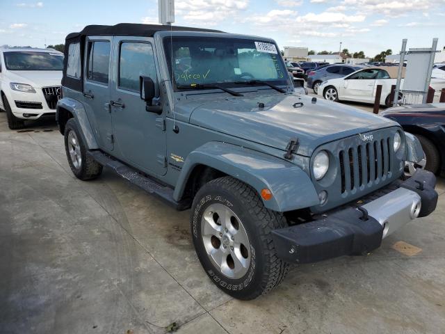 JEEP WRANGLER U 2015 with VIN 1C4BJWEG5FL573224 - Photo from auction