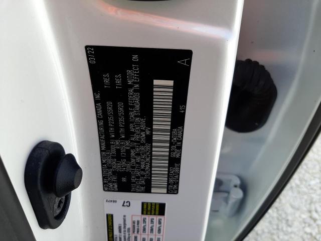 Photo 10 from auction – 2022 LEXUS RX 350 with VIN 2T2HZMAA3NC242992