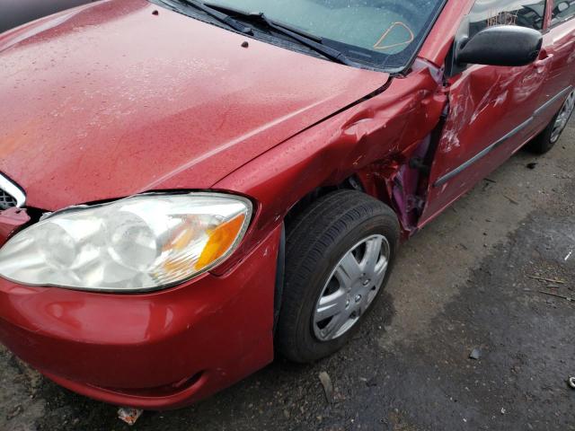 Photo 9 from auction – 2006 TOYOTA COROLLA CE with VIN JTDBR32EX60074611