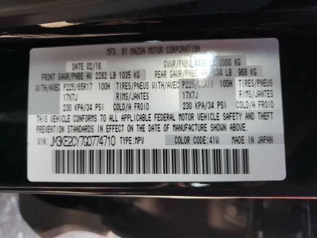 Photo 10 from auction – 2016 MAZDA CX-5 TOURI with VIN JM3KE2CY7G0774710