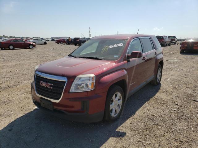Photo 2 from auction – 2016 GMC TERRAIN SL with VIN 2GKALMEK1G6254979