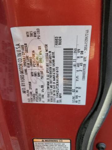 Photo 10 from auction – 2004 FORD EXPLORER X with VIN 1FMZU73EX4UB61610