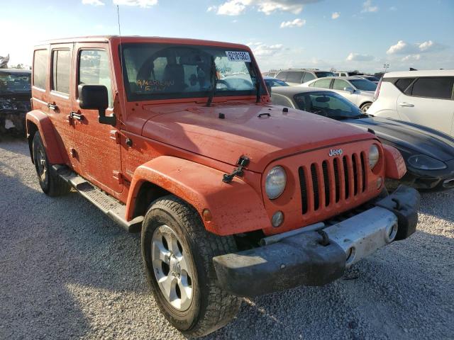 JEEP WRANGLER U 2015 with VIN 1C4BJWEG7FL737833 - Photo from auction