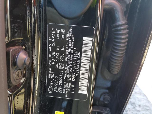 Photo 10 from auction – 2011 HYUNDAI GENESIS 3. with VIN KMHGC4DE3BU114956