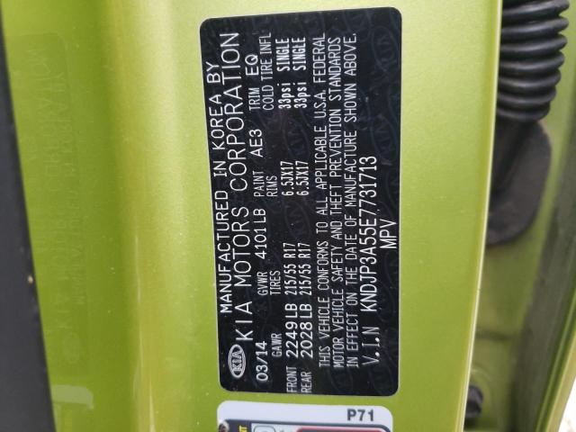 Снимка 10 от търг – 2014 KIA SOUL + с VIN KNDJP3A55E7731713