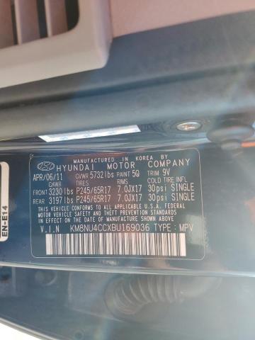 Photo 10 from auction – 2011 HYUNDAI VERACRUZ G with VIN KM8NU4CCXBU169036