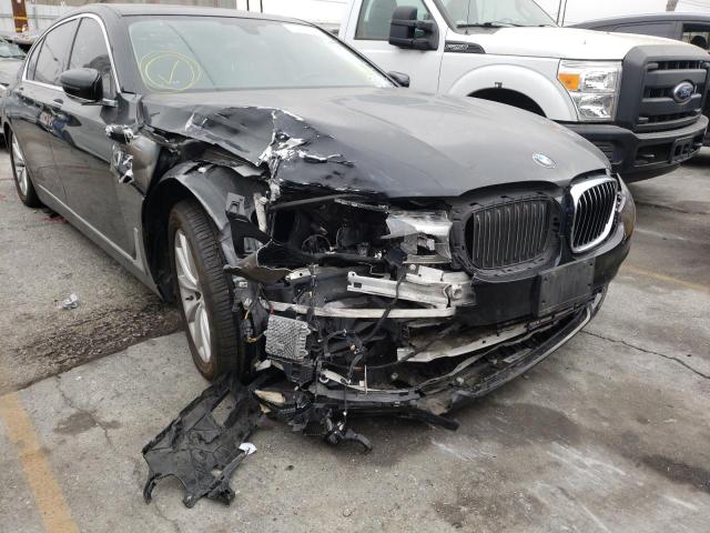 Photo 9 from auction – 2017 BMW 740 I with VIN WBA7E2C59HG739841