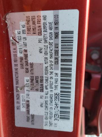 Photo 10 from auction – 2017 MAZDA 3 SPORT with VIN 3MZBN1U74HM133695