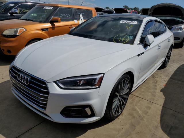 Photo 2 from auction – 2018 AUDI A5 PRESTIG with VIN WAUCNCF5XJA011566