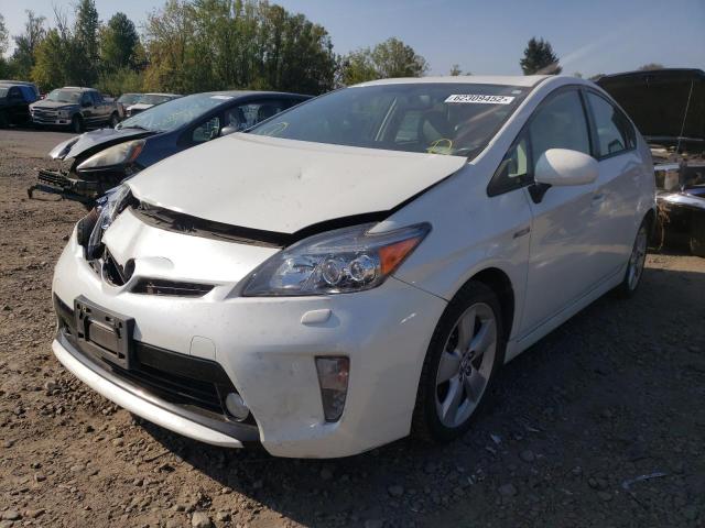 Photo 2 from auction – 2014 TOYOTA PRIUS with VIN JTDKN3DU8E1767542