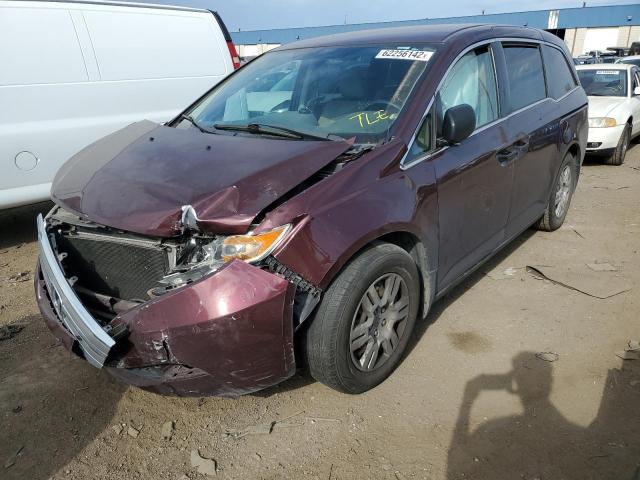 Photo 2 from auction – 2013 HONDA ODYSSEY LX with VIN 5FNRL5H29DB072789