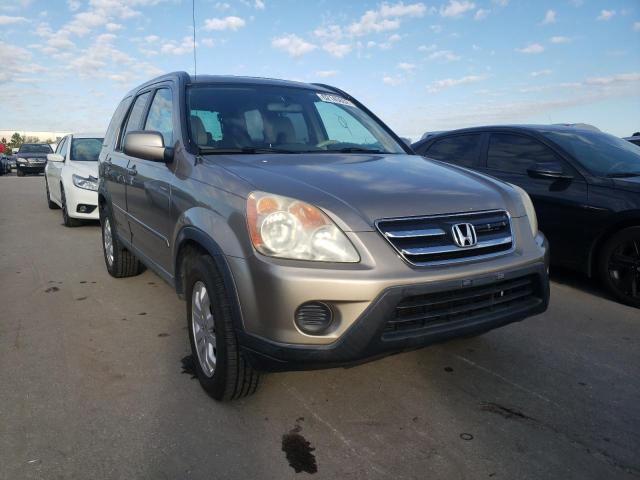 HONDA CR-V SE 2005 with VIN SHSRD78925U339092 - Photo from auction