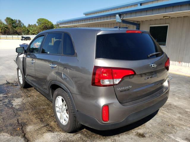 Photo 3 from auction – 2014 KIA SORENTO LX with VIN 5XYKTCA6XEG532409