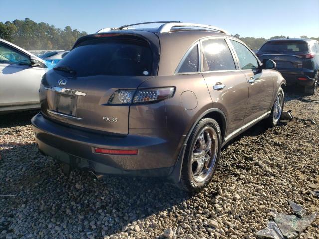 Photo 4 from auction – 2005 INFINITI FX35 with VIN JNRAS08W05X205517