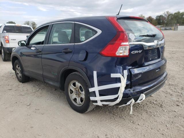 Photo 3 from auction – 2015 HONDA CR-V LX with VIN 5J6RM4H3XFL021022