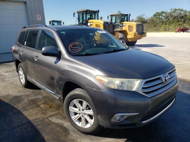 TOYOTA HIGHLANDER 2013 with VIN 5TDZK3EH5DS109333 - Photo from auction