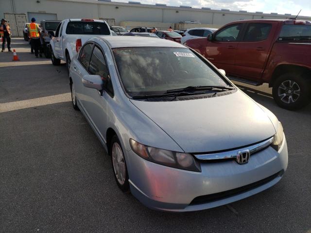 Photo 1 from auction – 2006 HONDA CIVIC HYBR with VIN JHMFA36256S009029