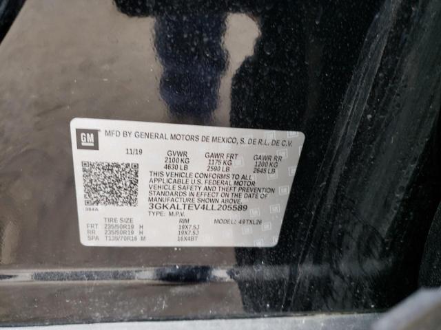 Photo 10 from auction – 2020 GMC TERRAIN SL with VIN 3GKALTEV4LL205589