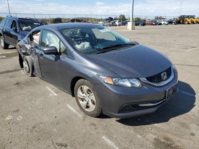 HONDA CIVIC LX 2015 with VIN 19XFB2F57FE045987 - Photo from auction