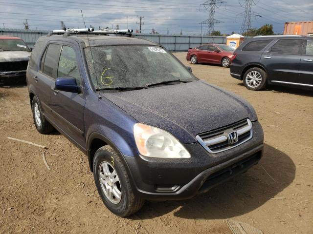 HONDA CR-V EX 2002 with VIN JHLRD78862C092394 - Photo from auction