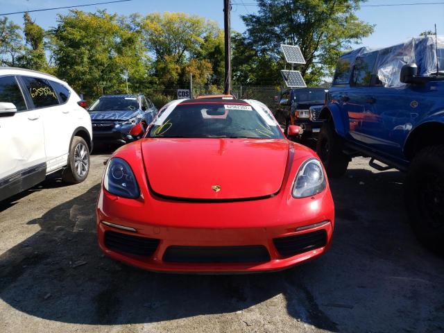 Photo 9 from auction – 2019 PORSCHE BOXSTER BA with VIN WP0CA2A82KS211492