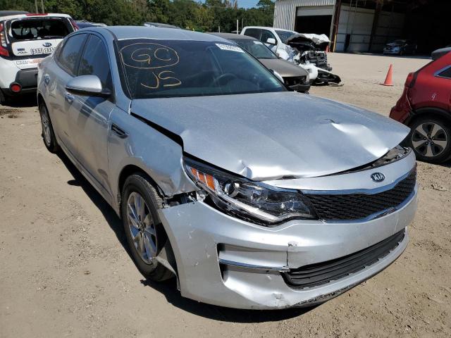 KIA OPTIMA LX 2018 with VIN 5XXGT4L31JG205166 - Photo from auction