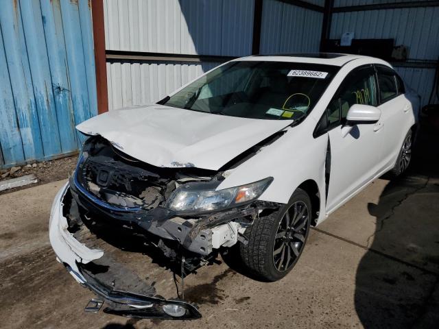 Photo 2 from auction – 2015 HONDA CIVIC EXL with VIN 19XFB2F98FE280904