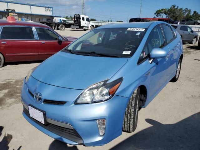 Фото 2 с аукциона – 2012 TOYOTA PRIUS PLUG с VIN JTDKN3DP5C3005815