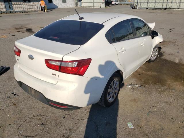 Photo 4 from auction – 2014 KIA RIO with VIN KNADM4A39E6326760