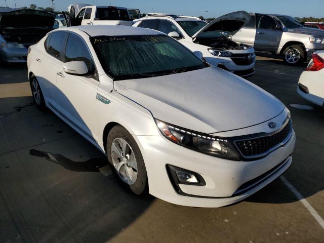 KIA OPTIMA HYB 2015 with VIN KNAGM4AD4F5089608 - Photo from auction