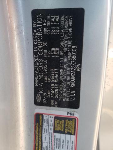 Photo 10 from auction – 2019 KIA SOUL with VIN KNDJN2A23K7660108