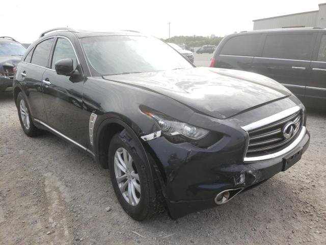 INFINITI FX35 2012 with VIN JN8AS1MWXCM155451 - Photo from auction