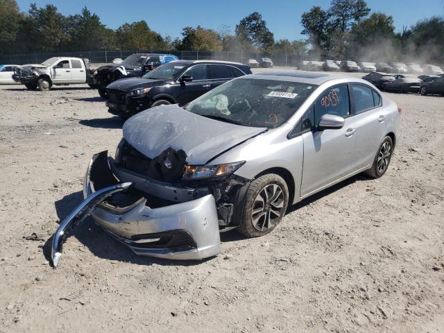 Photo 2 from auction – 2015 HONDA CIVIC EX with VIN 19XFB2F89FE071162