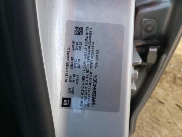 Photo 10 from auction – 2015 BUICK VERANO CON with VIN 1G4PR5SK2F4208796