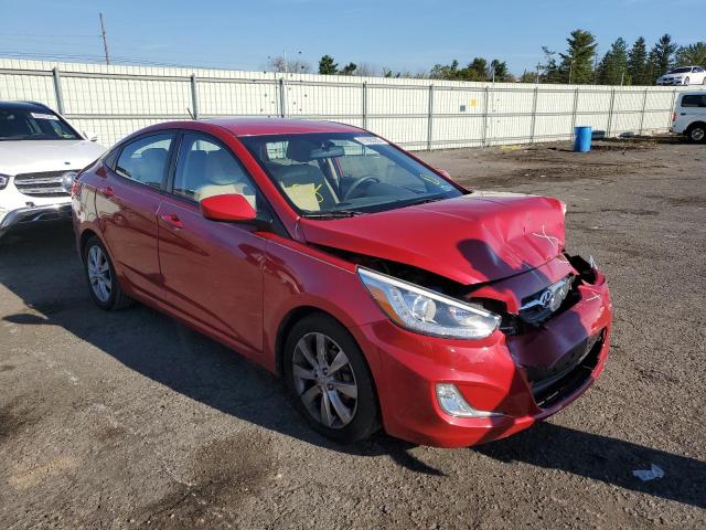 HYUNDAI ACCENT GLS 2014 with VIN KMHCU4AE2EU748568 - Photo from auction